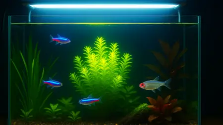 Como iluminar seu aquário