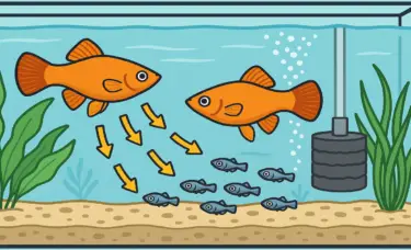reproduzindo peixes de aquário